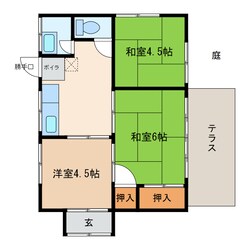 木村住宅の物件間取画像